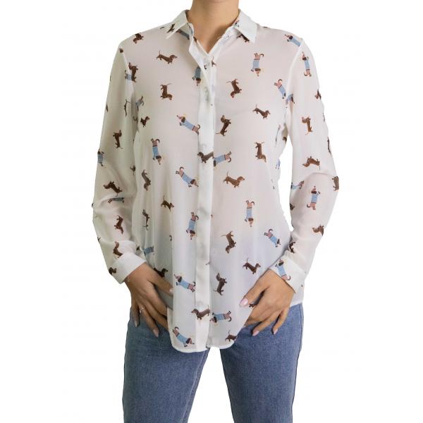 Camicia con bassotti 